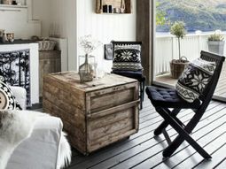 Living and set up – a cottage with Scandinavian design