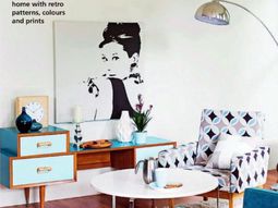 Living room design ideas in retro style – 30 examples as inspiration