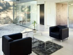 Luxury house in Spain with a unique fireplace