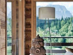 Luxury mountain chalet in the French Alps