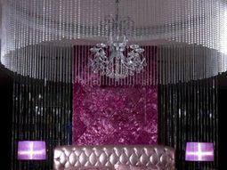 Luxury purple bedroom