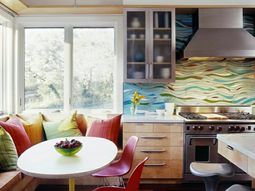 Make Cozy dining area – dining table with chairs in the kitchen