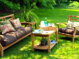 Make residential area in the garden – beautiful outdoor sitting areas