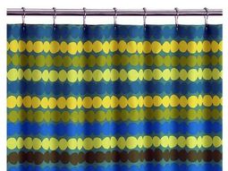 Marimekko shower curtain – Fresh colors and patterns in the bathroom