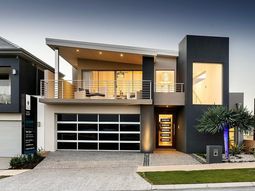 Modern architect-designed house in the Australian city of Perth