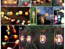 Modern cool garden decoration ideas – the party continues after sunset