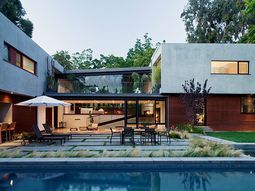 Modern extravagant residence within a charming landscape