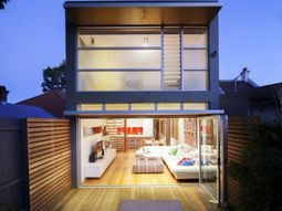 Modern house cultivation for a classical monument in Sydney