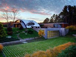 Modern house with style sheets