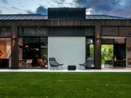 Modern house with sustainable design in New Zealand