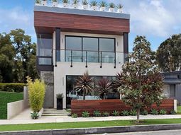 Modern luxury villa with elegant design in California
