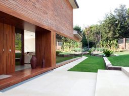 Modern wooden residence located in Spain