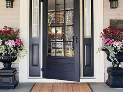 More Fresh on the input – you provide a spring-like atmosphere in his own front door