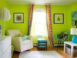 Nursery emphasize – 20 colorful decorating ideas