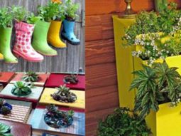 On Funny Gartendeko yourself – DIY Planters