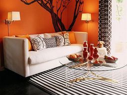 Orange Interior Design – fresh, bright ideas