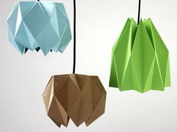 Origami Lampshade – Instructions for DIY enthusiasts