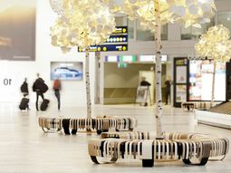Original floor lamps inspired by nature – glowing tree leaves