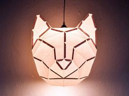 Original lampshade design in animal form