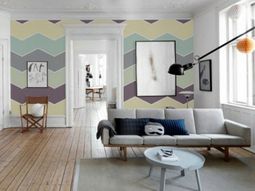 Pastel tones as wall colors soften the ambience at home