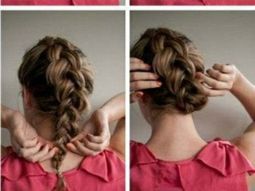Quick and easy going DIY trendy hairstyles