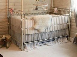 Romantic, classic nursery for little girls
