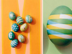 Selected paint Easter eggs – Easter Decor DIY