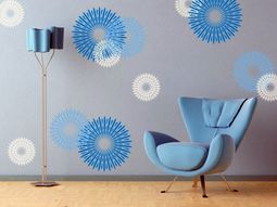 Slate blue wall – wall design ideas with blue hues