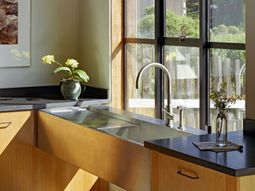 Small Kitchen Ideas and solutions for low window sills