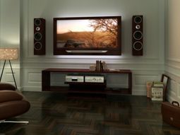 So the TV is a real eye catcher!