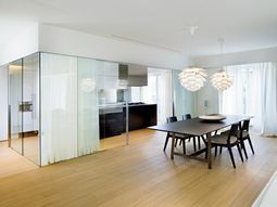 Space division Tricks: interior glass walls
