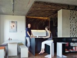 Space saving, folding furniture for the small apartment