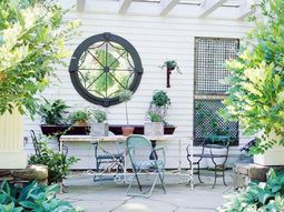 Terrace Renovation Diary: New York -Steinterrasse with porch