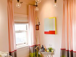 The ceiling design – How about patterned wallpaper?