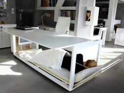 The dream job redefined: Original Desk Bed of Athanasia Leivaditou