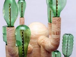 The environmentally friendly LED floor lamp by Studio Swine