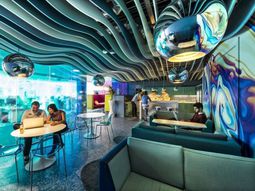 The new Google campus management in the old town of Dublin