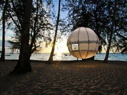The pendant luxury tent Cocoon Tree