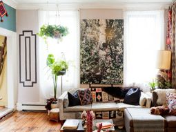 The small studio apartment of a fashion designer