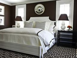 Wall color brown tones – warm and natural