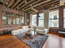 What is the modern interior of a city apartment in New York