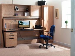 Youth Room Furniture – space saving bed and desk in one