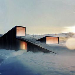 10 smart modern mountain huts, where you would certainly spend your holiday