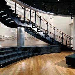 101 modern stairs appear as an eye-catcher in your home