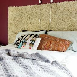 12 unusual ideas for DIY headboard