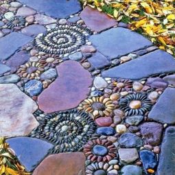 13 beautiful designs for your mosaic in the garden