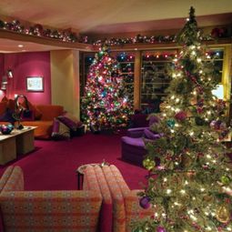 15 great colorful interior design ideas for Christmas decoration
