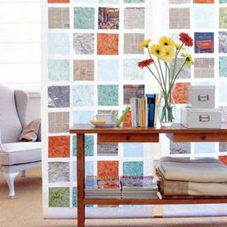 15 Ideas for exclusive wall decoration with squares