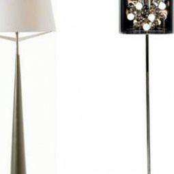 15 silver, modern floor lamps