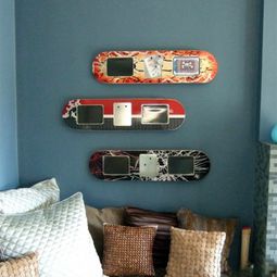 19 DIY home design ideas – amazing skateboard products